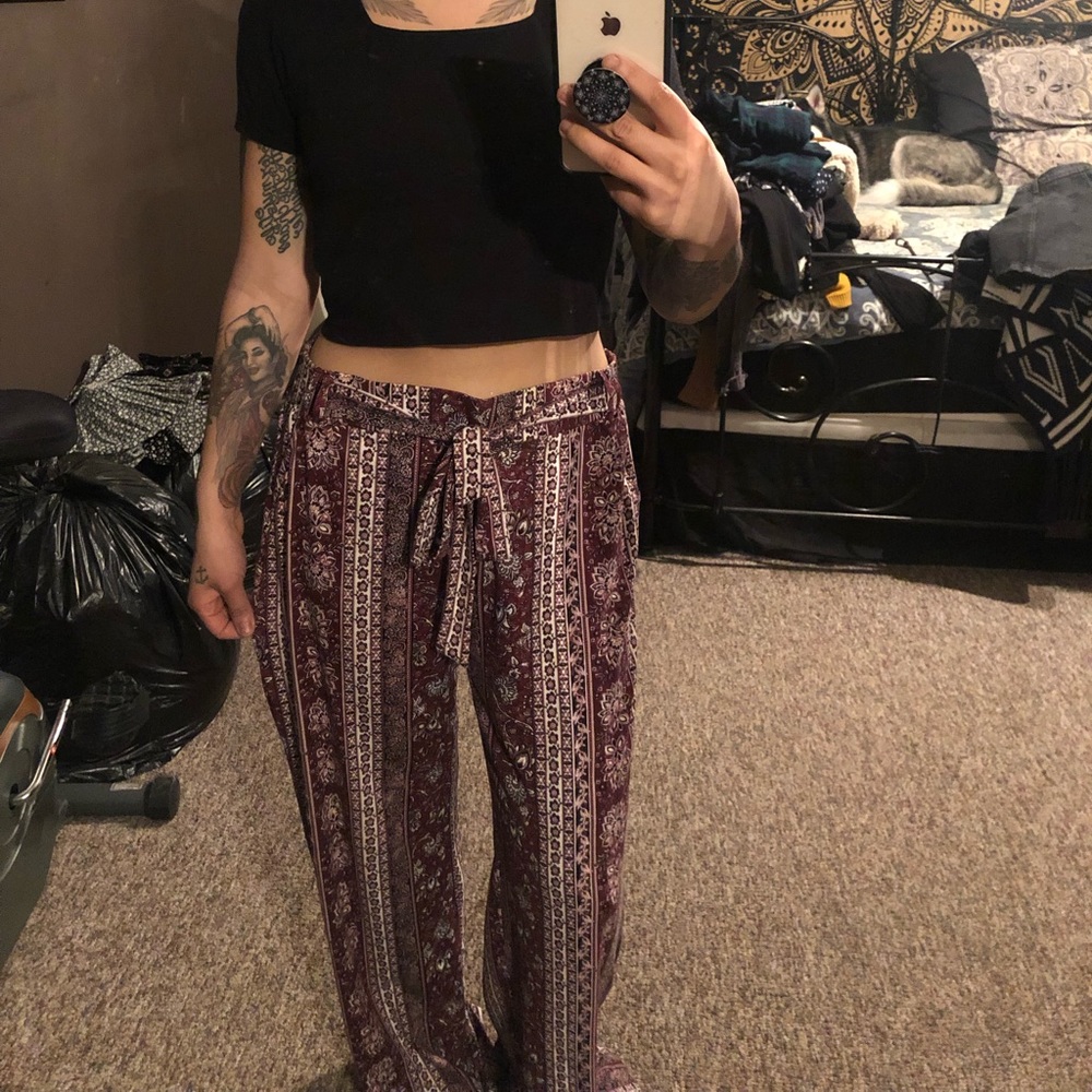 Wide leg pant